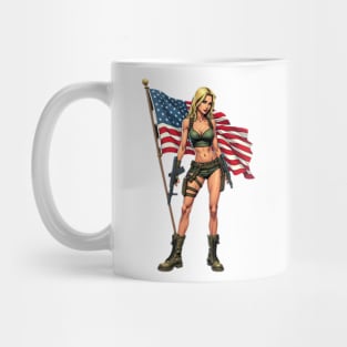 Gun Babe Mug